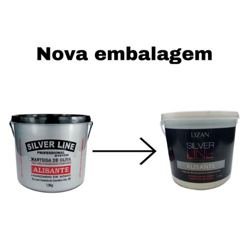 lizan silver line alisante balde 1900g alisante capilar