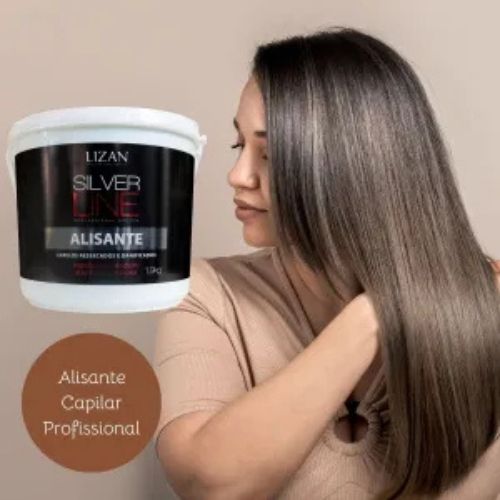 lizan silver line alisante balde 1900g alisante capilar