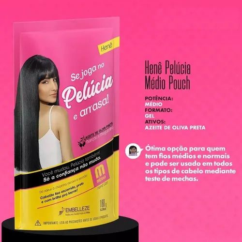hen� gel pouch pel�cia m�dio 180g