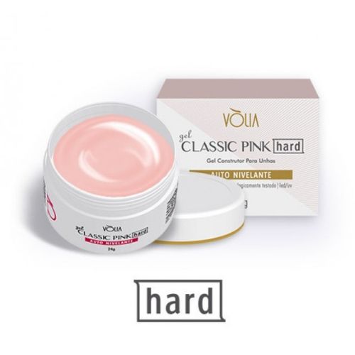 gel volia classic pink hard 24g