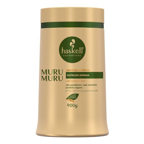 mscara capilar de tratamento haskell manteiga de murumuru 900g