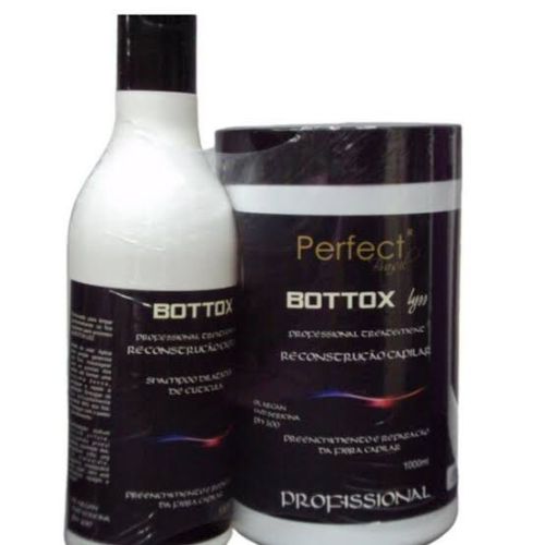 kit botox capilar perfect brasil 1kg + shampoo antiresduos 500ml