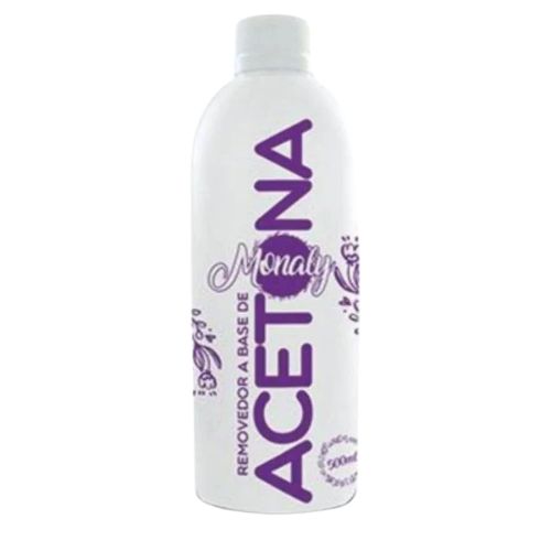 removedor de esmalte a base de acetona monaly 500ml