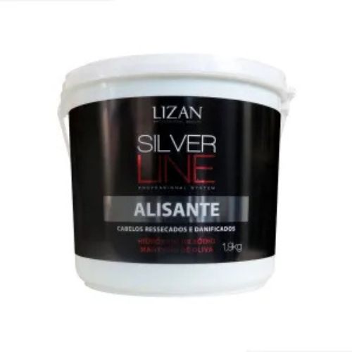 lizan silver line alisante balde 1900g alisante capilar