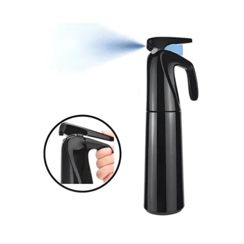 borrifador pulverizador nevoa gua profissional barbeiro preto