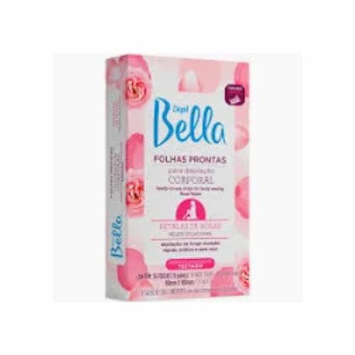 depil bella folhas facial petalas 16 fls