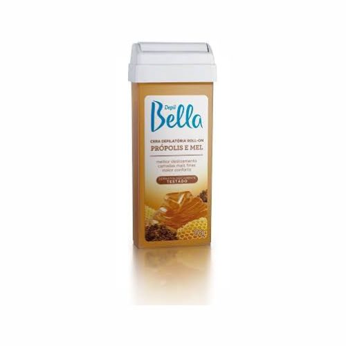 cera depil bella 100g refil rollon mel