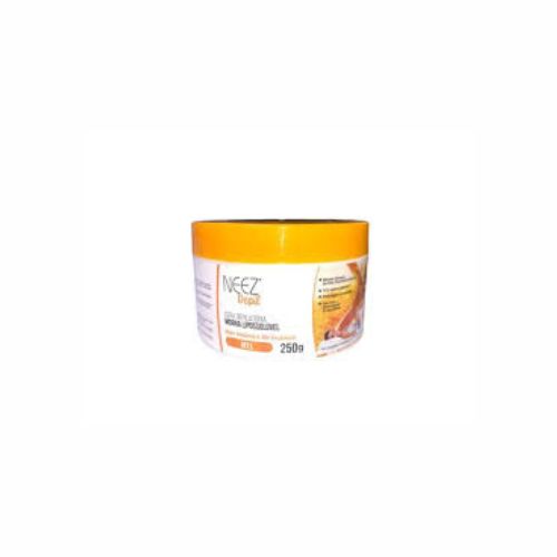 cera morna mel 250gr neez depil