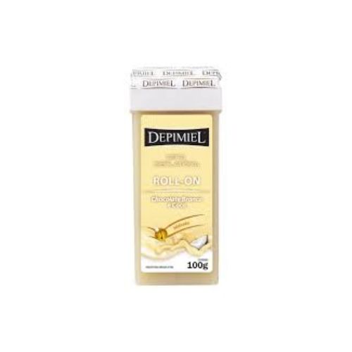 cera depimiel roll on chocolate branco e coco 100g