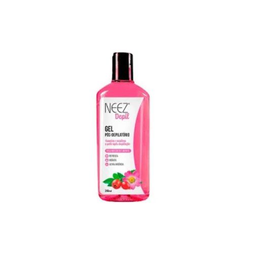 gel pos depilatorio rosa moscheta e mentol 240g