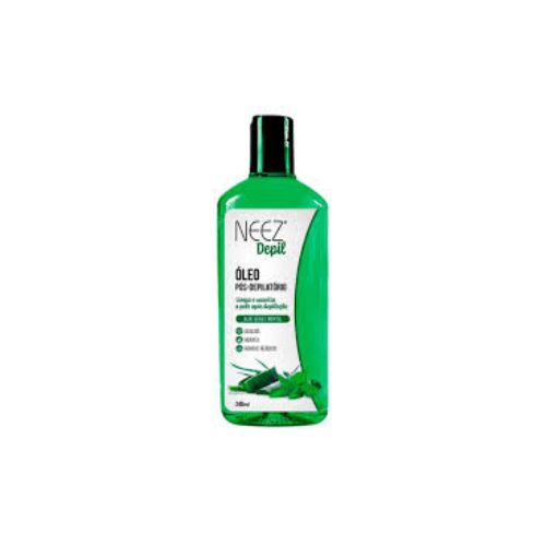 oleo pos depilatorio aloe vera e mentol 240ml