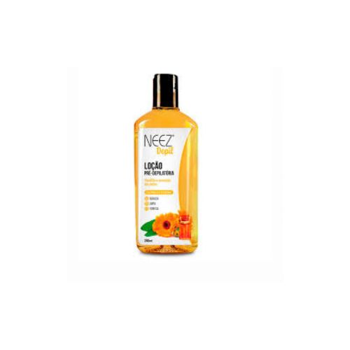 lo��o pre depilatoria calendula e glicerina 240ml neez depil