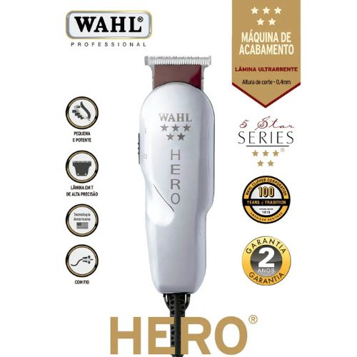mquina de acabamento hero wahl - bivolt